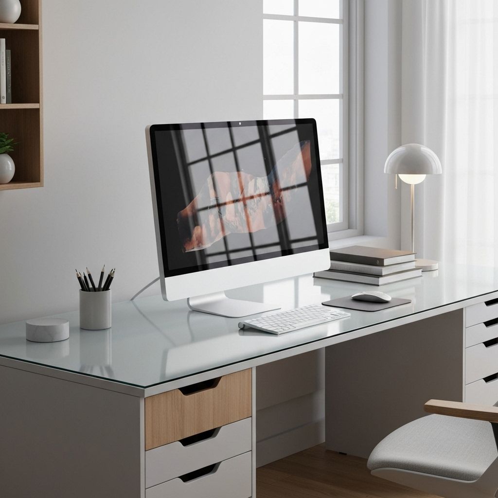 Modern office setup